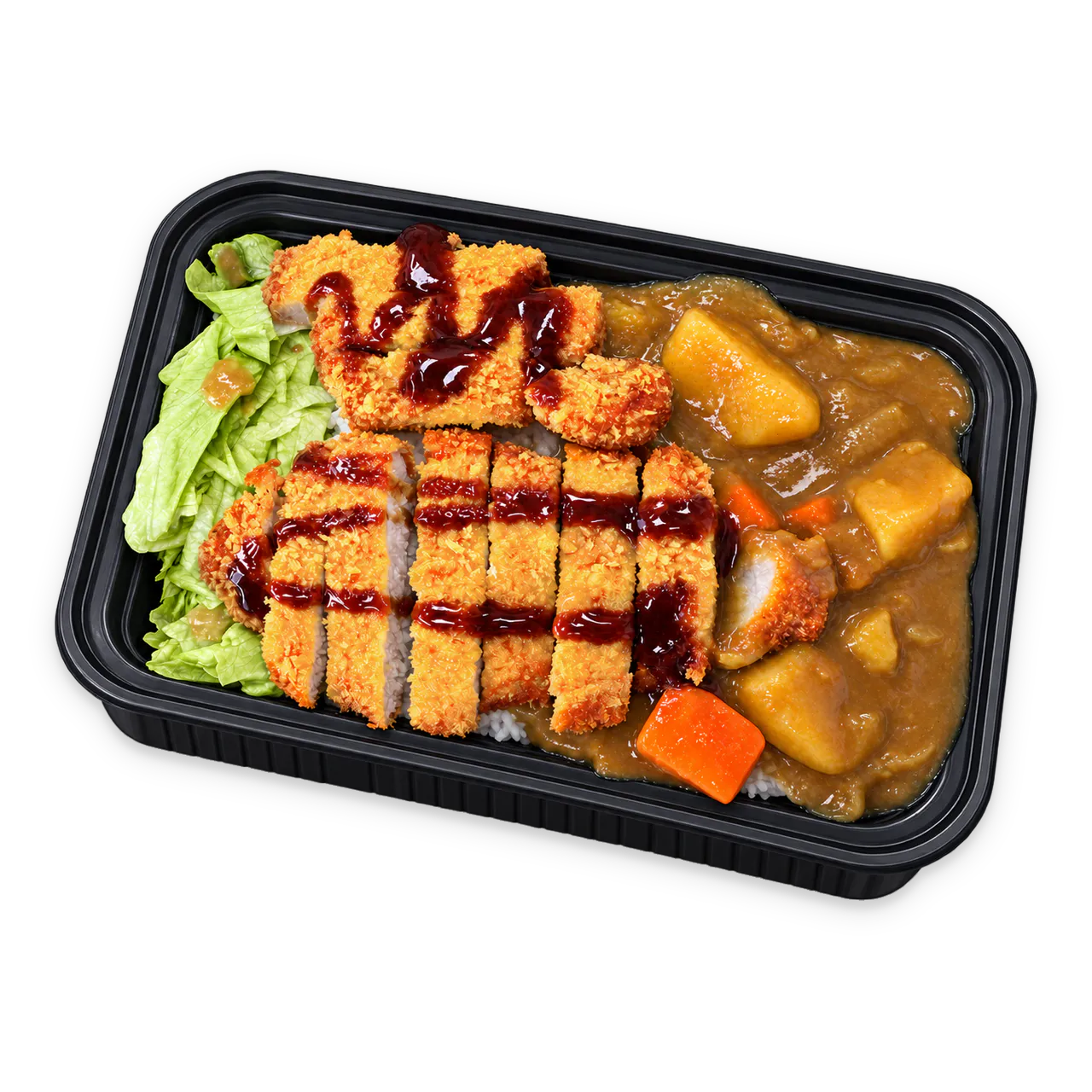 咖喱猪排饭 图 2