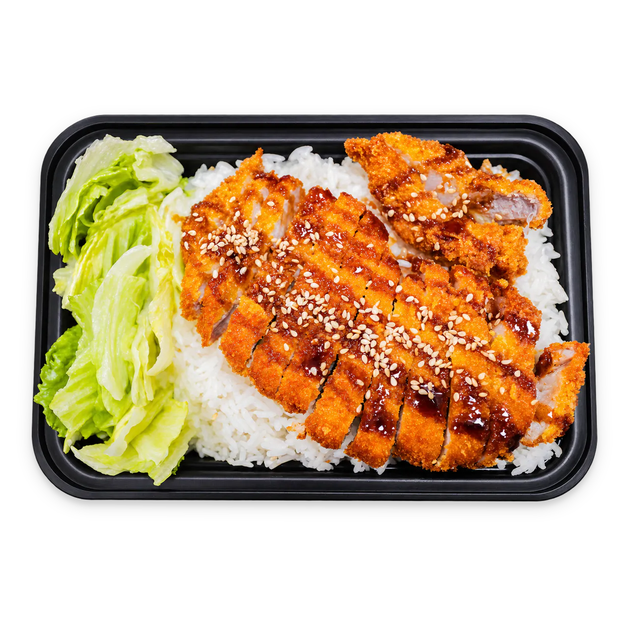 炸猪排盖饭 图 1