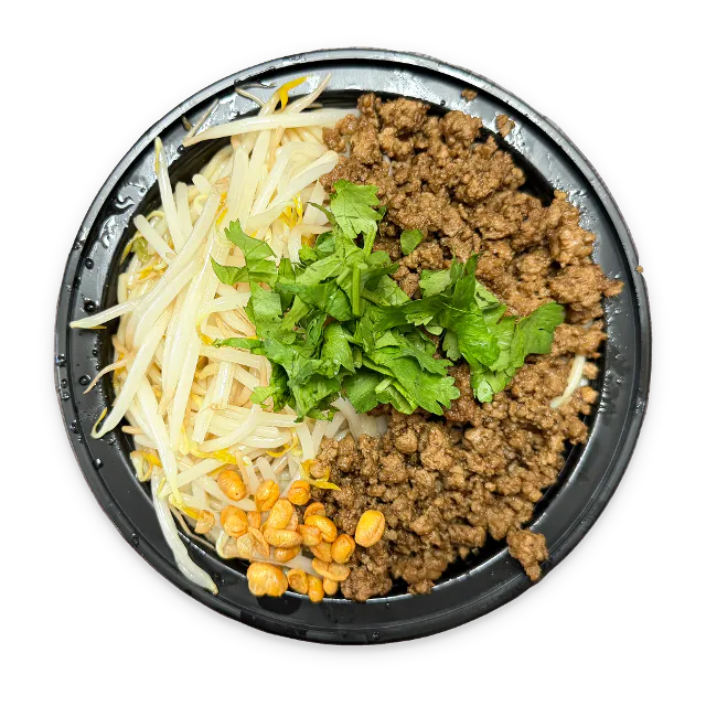 肉酱拌米线